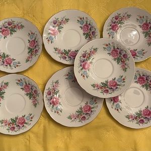 Tea/coffee Saucers (7) H9